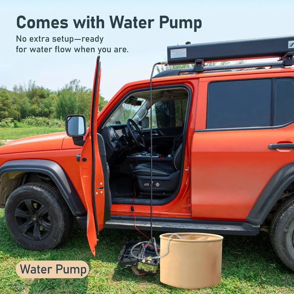 Topoak Pressurized Water Tank – 8 Gallons (30 Liters) TOPOAK