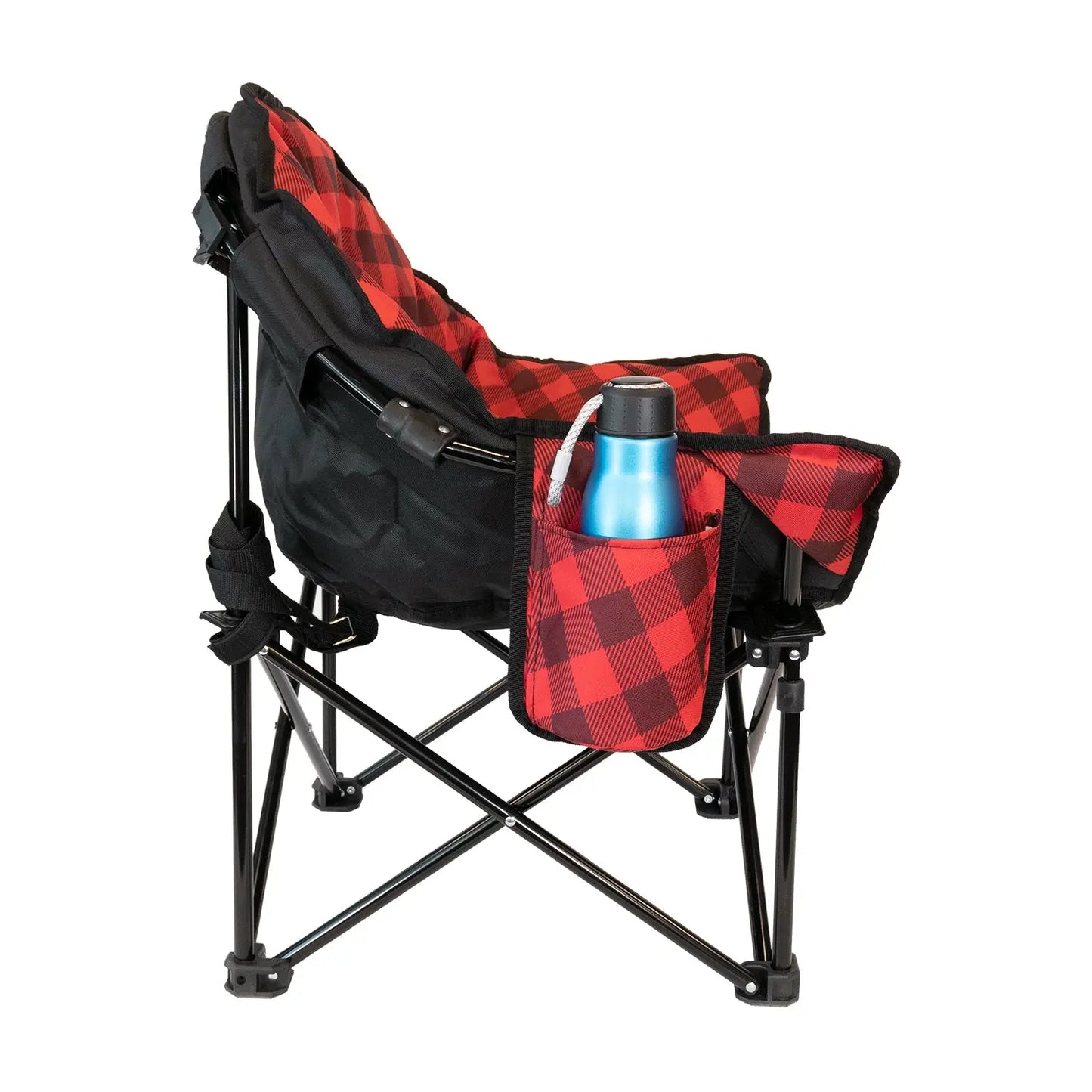 Lazy Bear Junior Chair - Red/Black - Kuma 859-KM-LBJCH-RB KUMA OUTDOOR GEAR