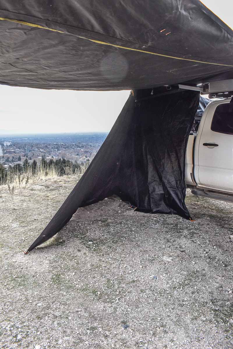 Mur 2.0 pour auvent 180° Compact Peregrine – 23ZERO