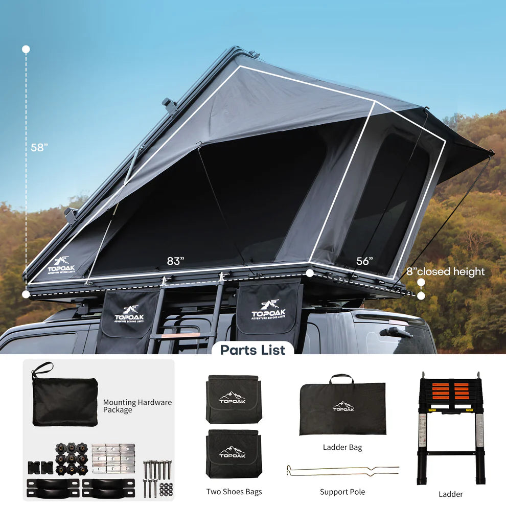 Galaxy Pro Rooftop Tent - Topoak