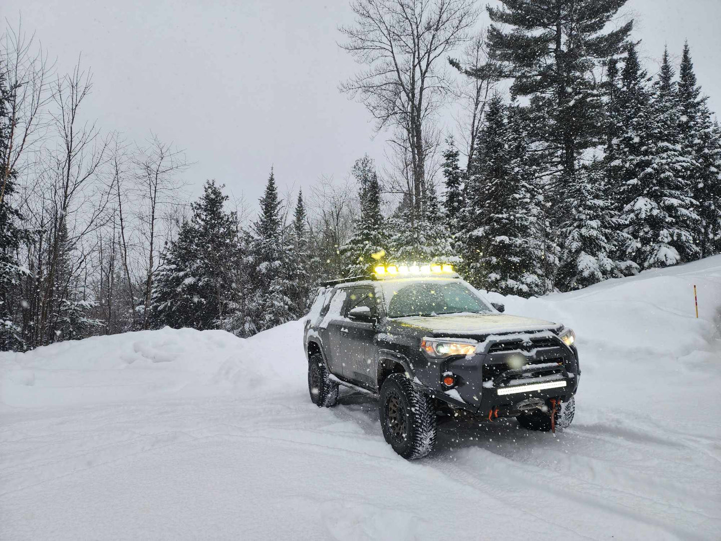 Full Roof Rack – Toyota 4Runner (2010–2024)-Prinsu 400-000-011-010 Prinsu Design