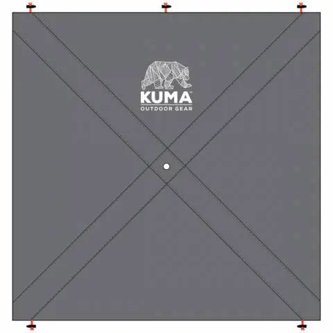 Bear Den Gazebo Privacy Panel (2024 Model for 492 Not Compatible with 2025 Model 492U)- Kuma 496-KM-BDG-PP KUMA OUTDOOR GEAR