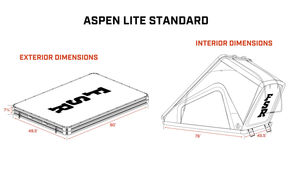 Aspen Lite et Aspen Lite XL - FREE SPIRIT RECREATION 100-RTASPLITEV1BTP10