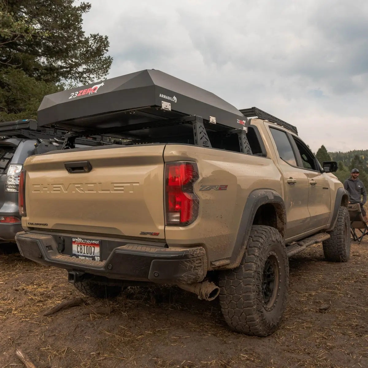 3rd Gen Chevy Colorado Rock Sliders (2023-2025) - CBI 300-000-018-057 CBI Offroad