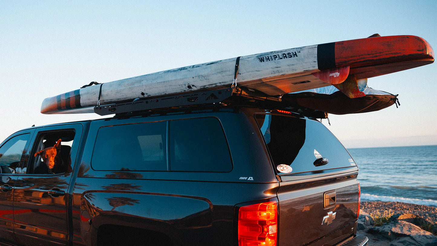 THE Crow'S Nest Aluminum Roof Rack – For Truck Toppers - Sherpa 161144