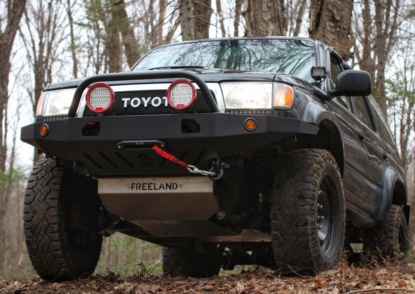 Compact Front Bumper Toyota 4Runner 3rd Gen (1996-2002)-Freeland FR4R3FBBPC