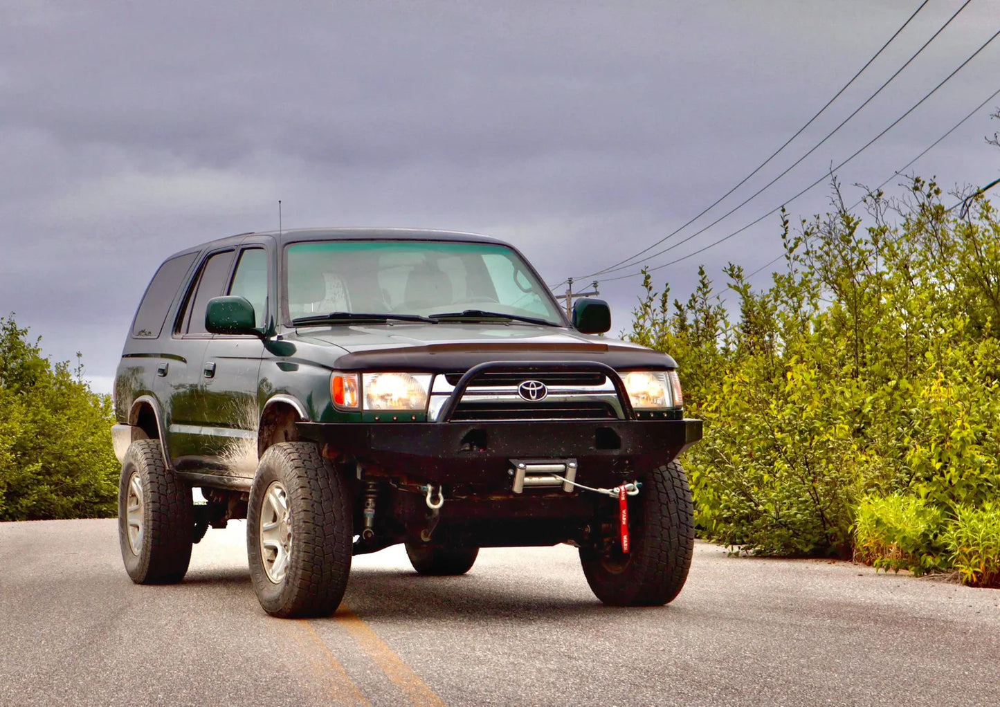 Compact Front Bumper Toyota 4Runner 3rd Gen (1996-2002)-Freeland FR4R3FBBPC