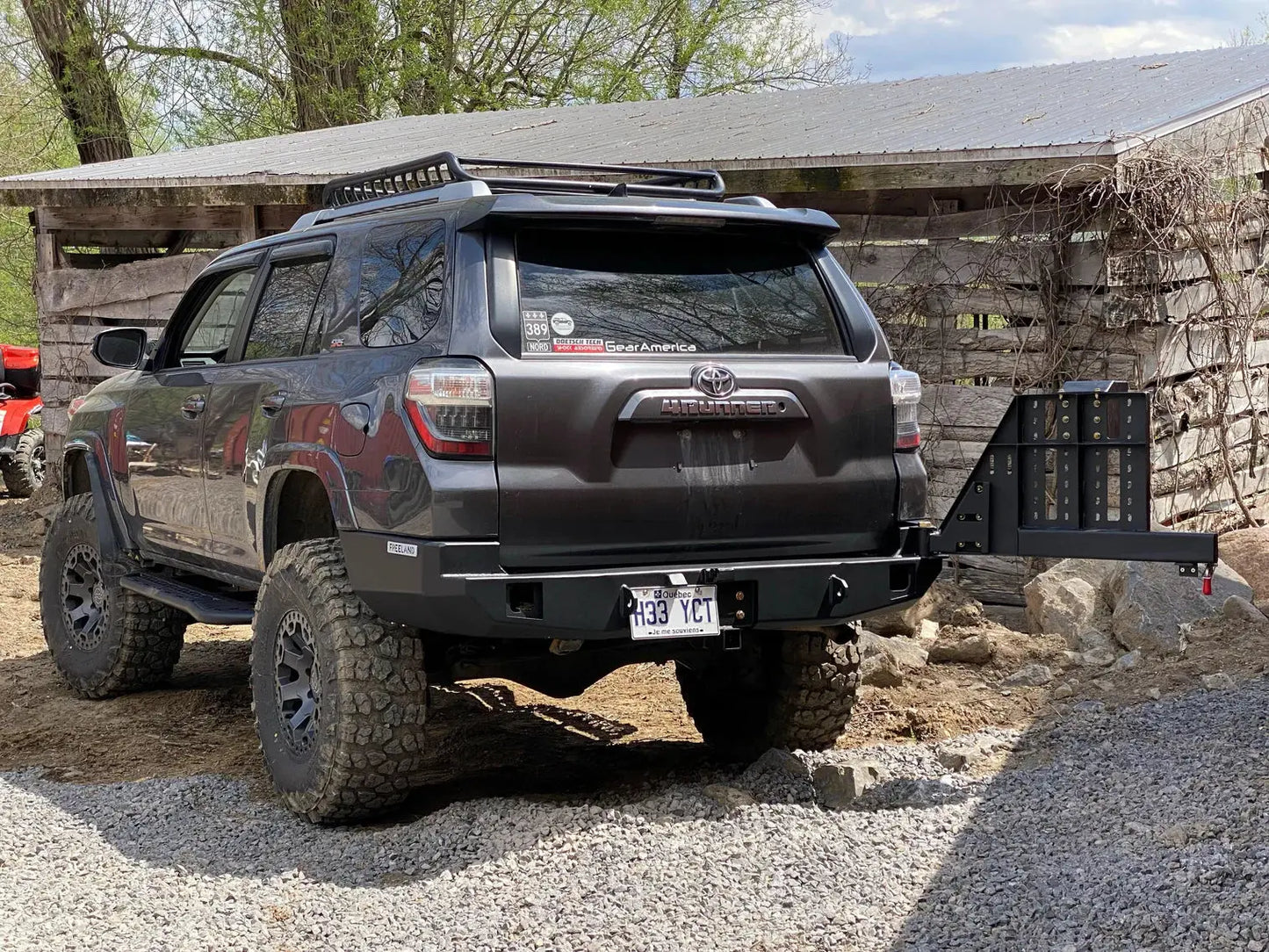 Rear Bumper – Toyota 4Runner (5th Gen)- Freeland FR4R5RBBPC Industries Freeland