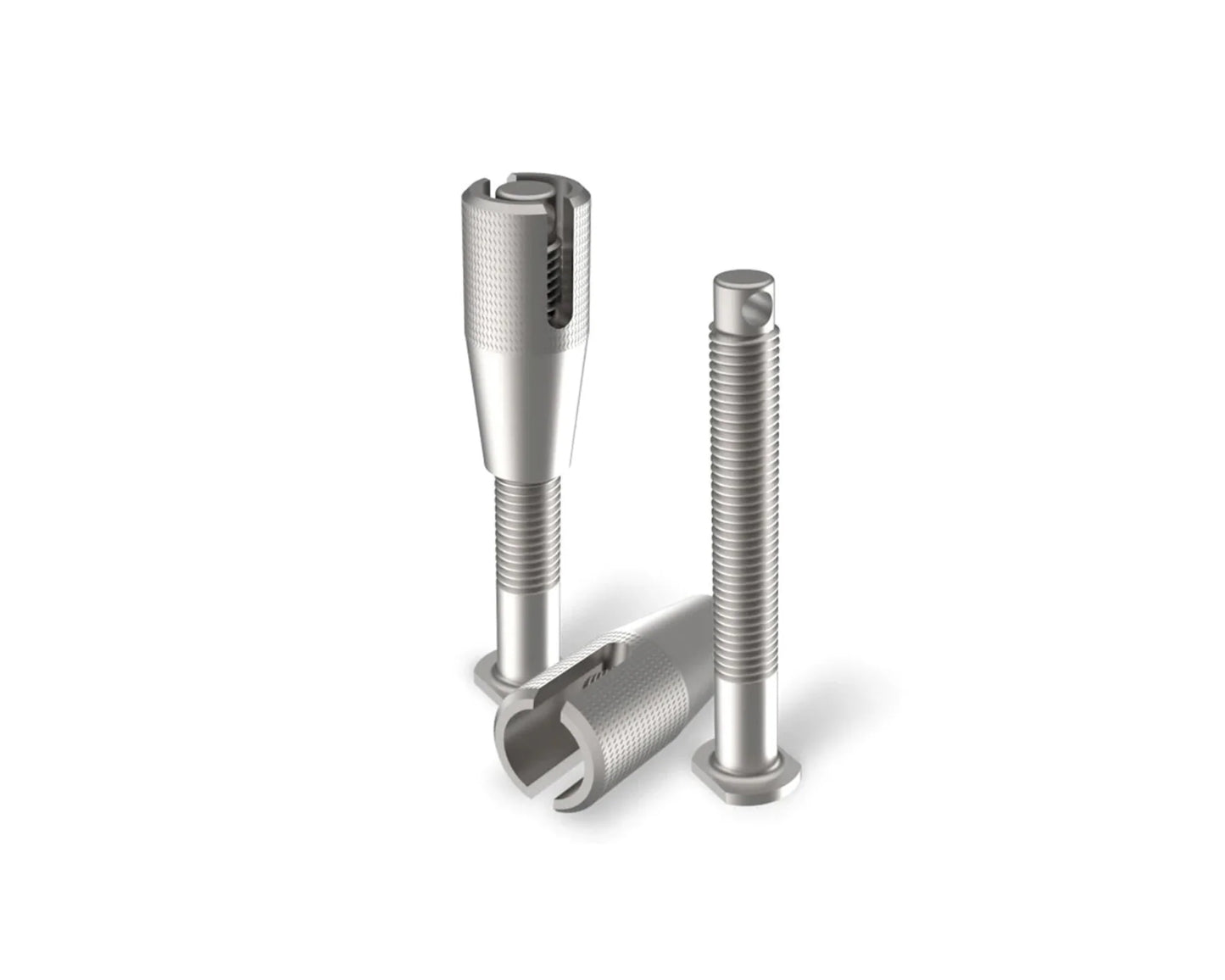 Reco-Traks Threaded Mounting Pins & Securing Nuts - Ironman 4x4 IRECBRDPINS115