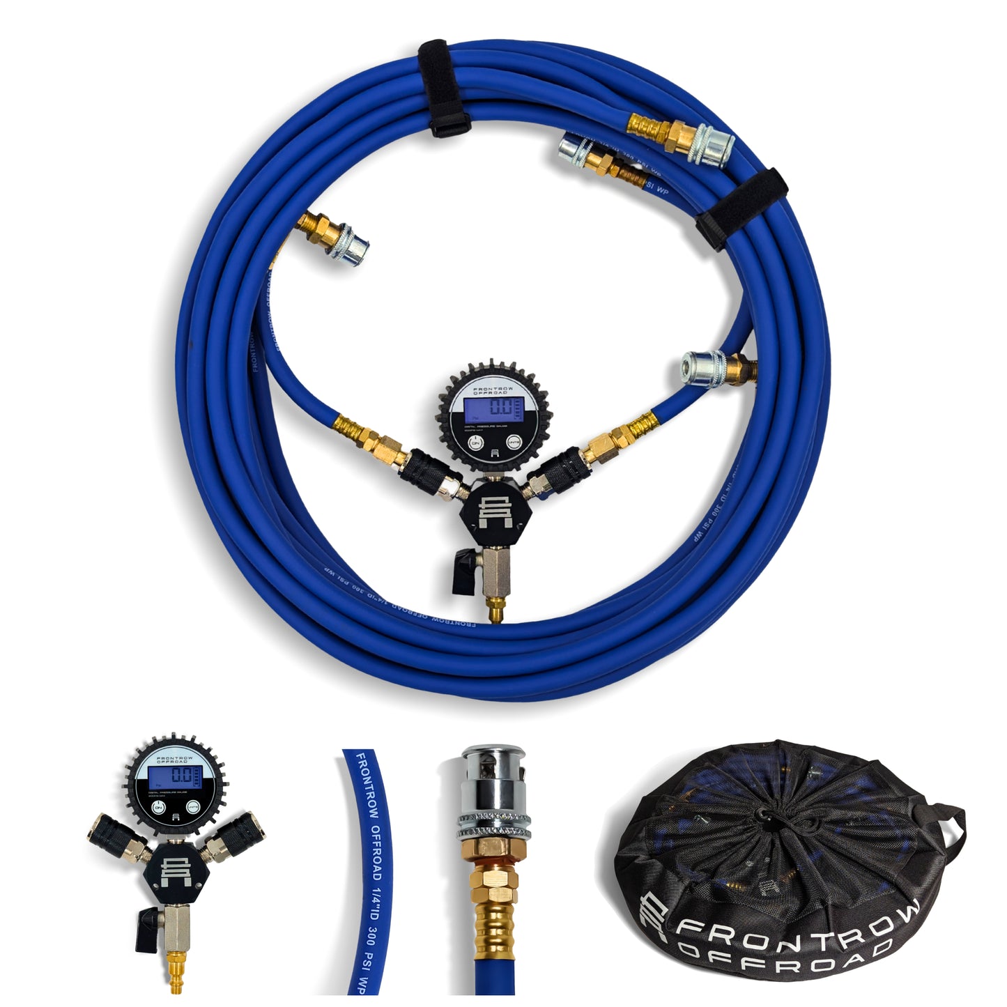 Kit de gonflage/dégonflage 4 pneus – Front Row Offroad - FROFID4T