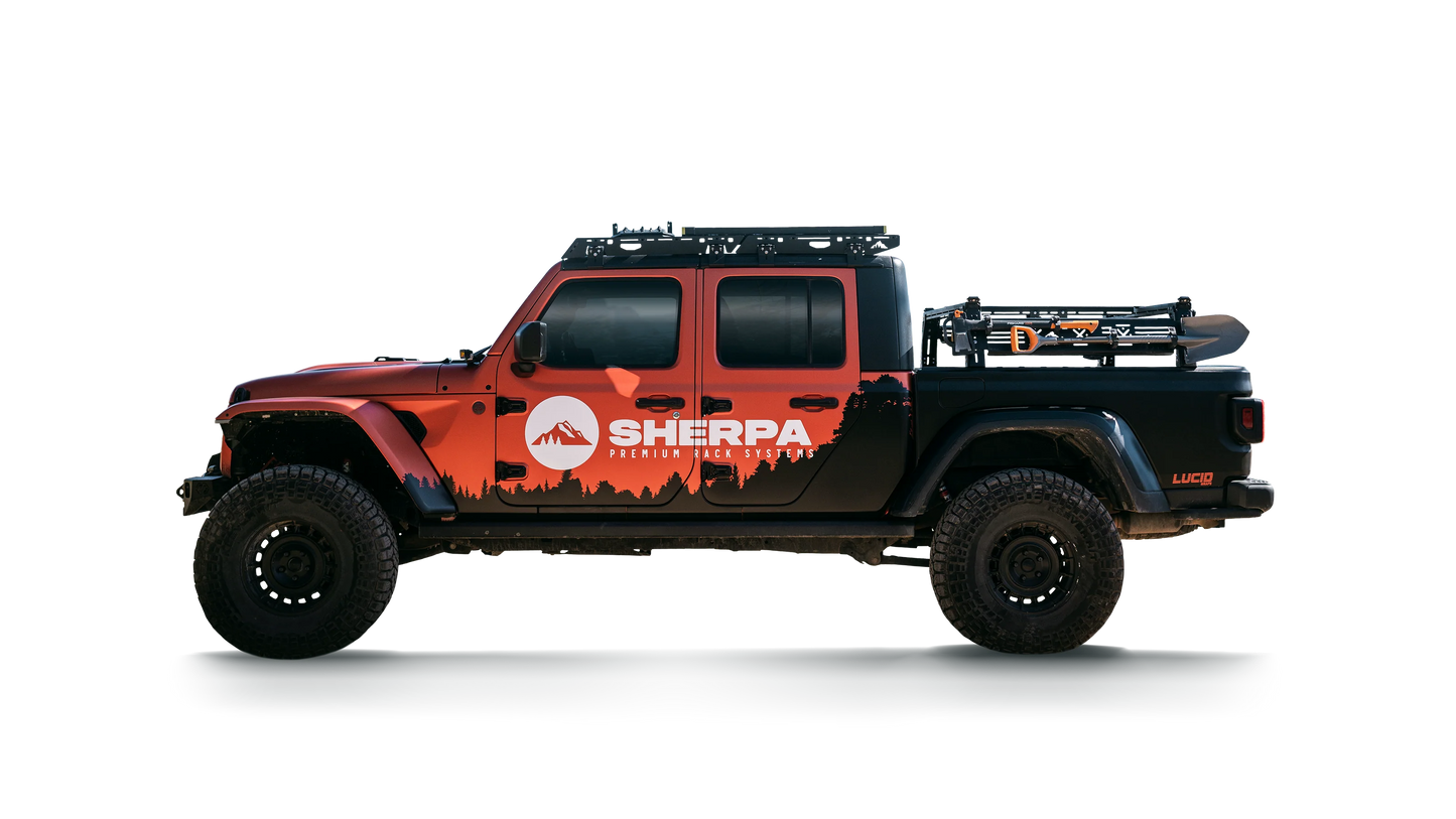The Mid height Pack system rack de boite Toyota Tacoma (2005-2023) - Sherpa 811400