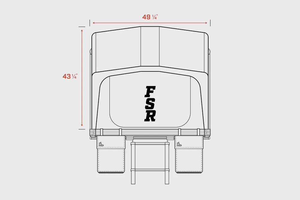 Nova & Nova King Hybrid Rooftop Tent -FREE SPIRIT RECREATION - 100-RTNOVA