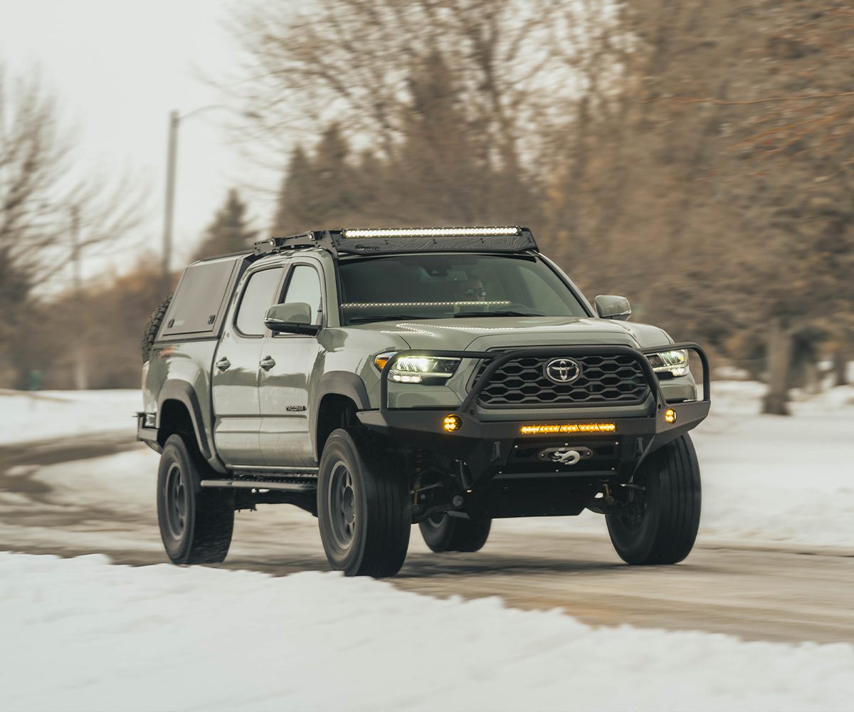 Full Roof Rack – Toyota Tacoma Double Cab 2nd/3rd Gen (2005–2023)-Prinsu 400 000 010 009