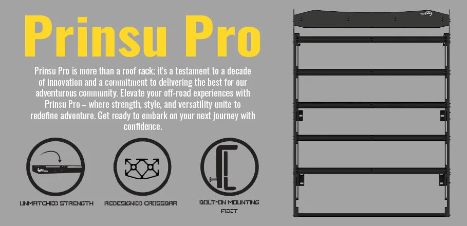 Pro Roof Rack – Toyota Landcruiser 250 Series (2024–2025)-Prinsu 400-002-016-003