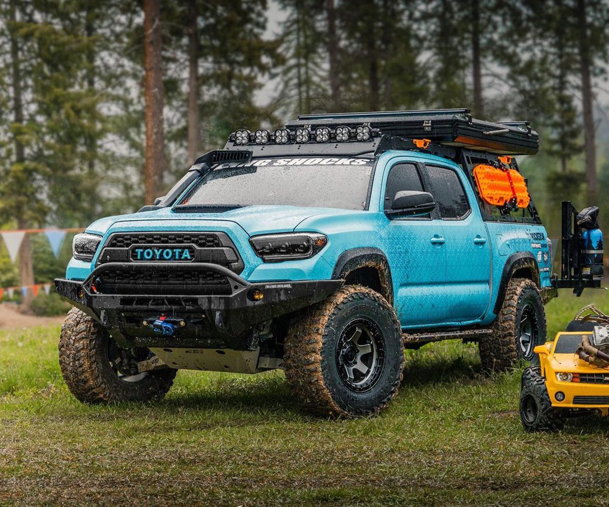 Full Roof Rack – Toyota Tacoma Double Cab 2nd/3rd Gen (2005–2023)-Prinsu 400 000 010 009