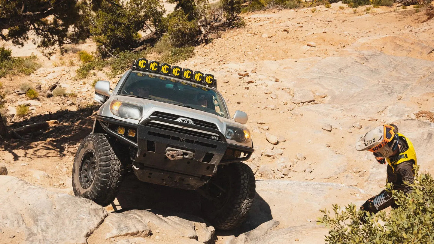 KC Gravity Pro6 Light Bar Mounting Brackets - Sherpa 249040 Sherpa equipment co