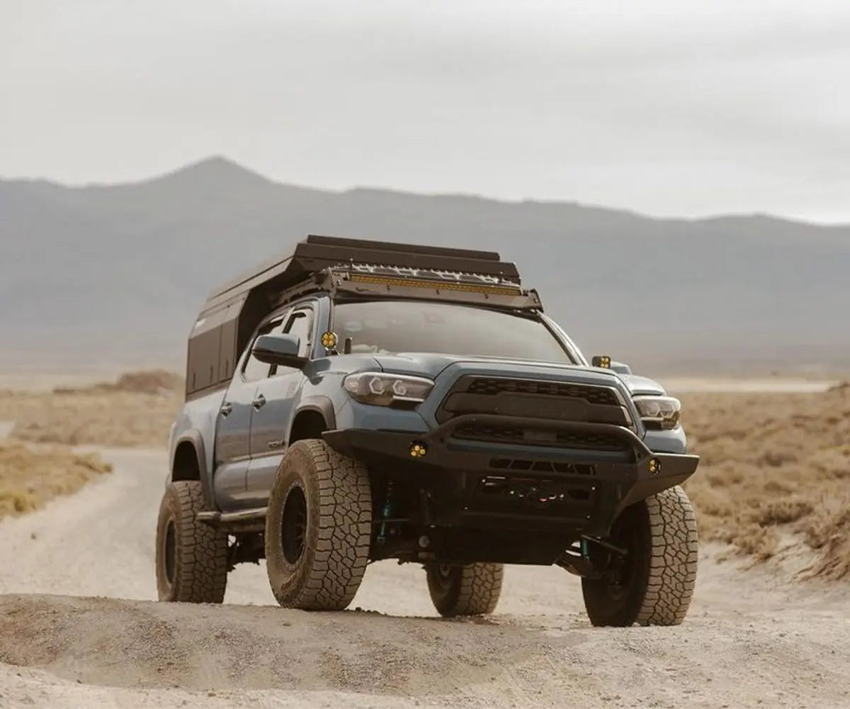 Full Roof Rack – Toyota Tacoma Double Cab 2nd/3rd Gen (2005–2023)-Prinsu 400 000 010 009 Prinsu Design