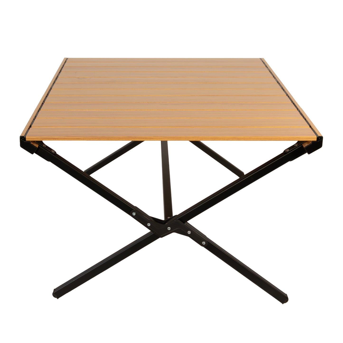 Camp Crew Coffee Table – Stable Folding Camping Table- Kuma Outdoor gear 889-KM-CCCT-BAM