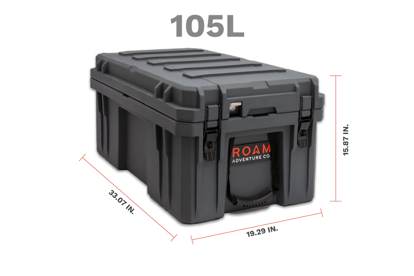 105L Rugged Case - ROAM-CASE-105L-BLK-LL