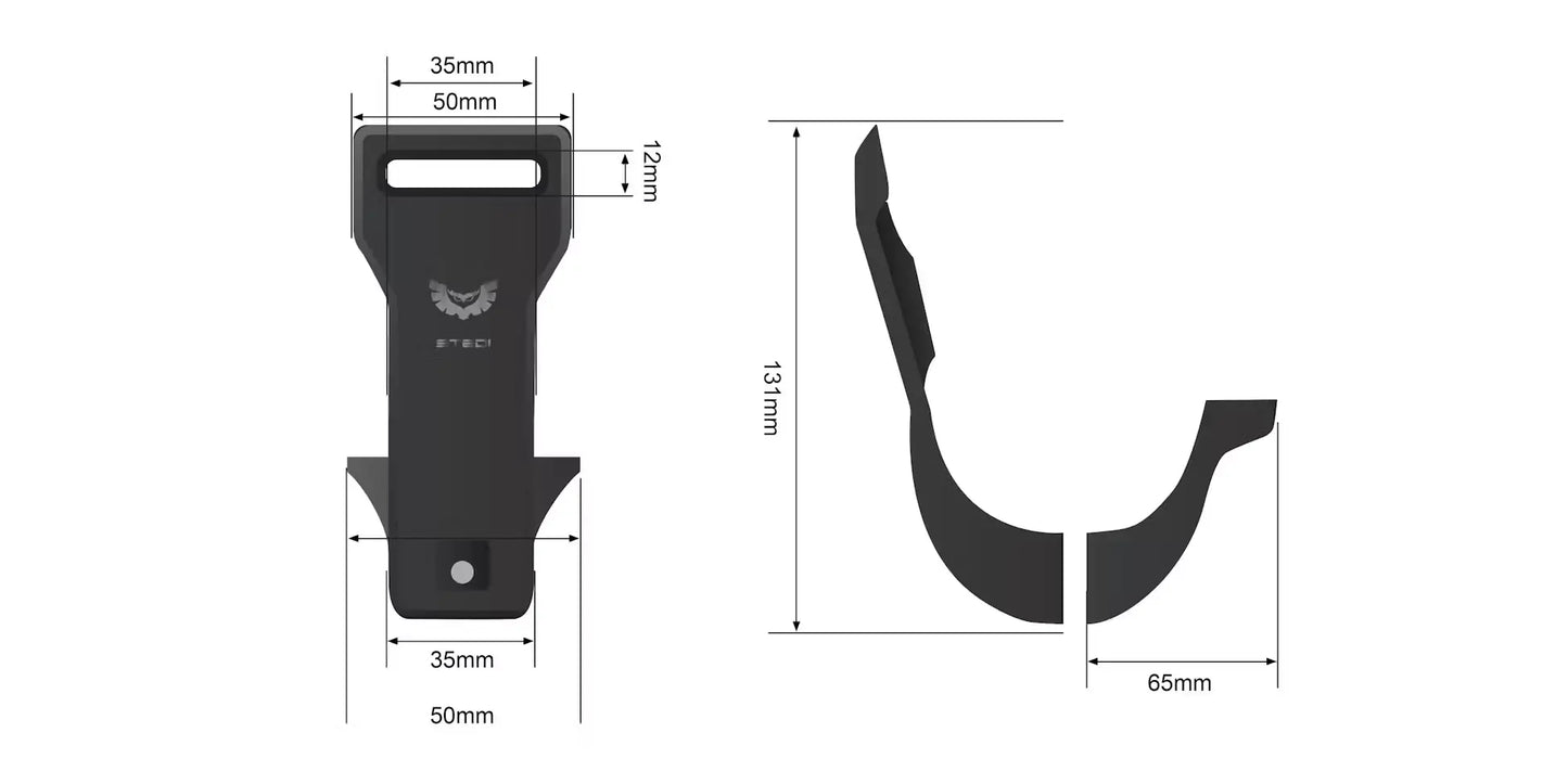 Clam Bracket - Evo Light Bar- Stedi CLAM-BRK-BND Stedi