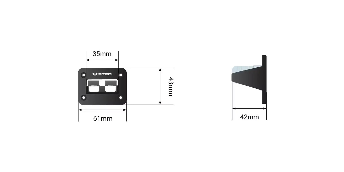 Anderson Style (Single) - Flush Mount- Stedi ANDERSON-PFLSH Stedi