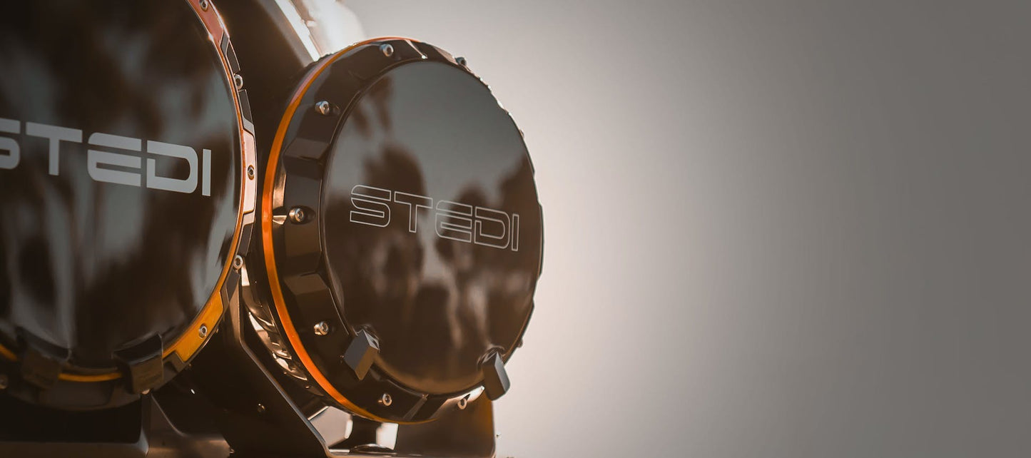 TYPE-X™ Sport - 7" | Lens - Amber - Stedi CVRTYPE-X-AMBER-7