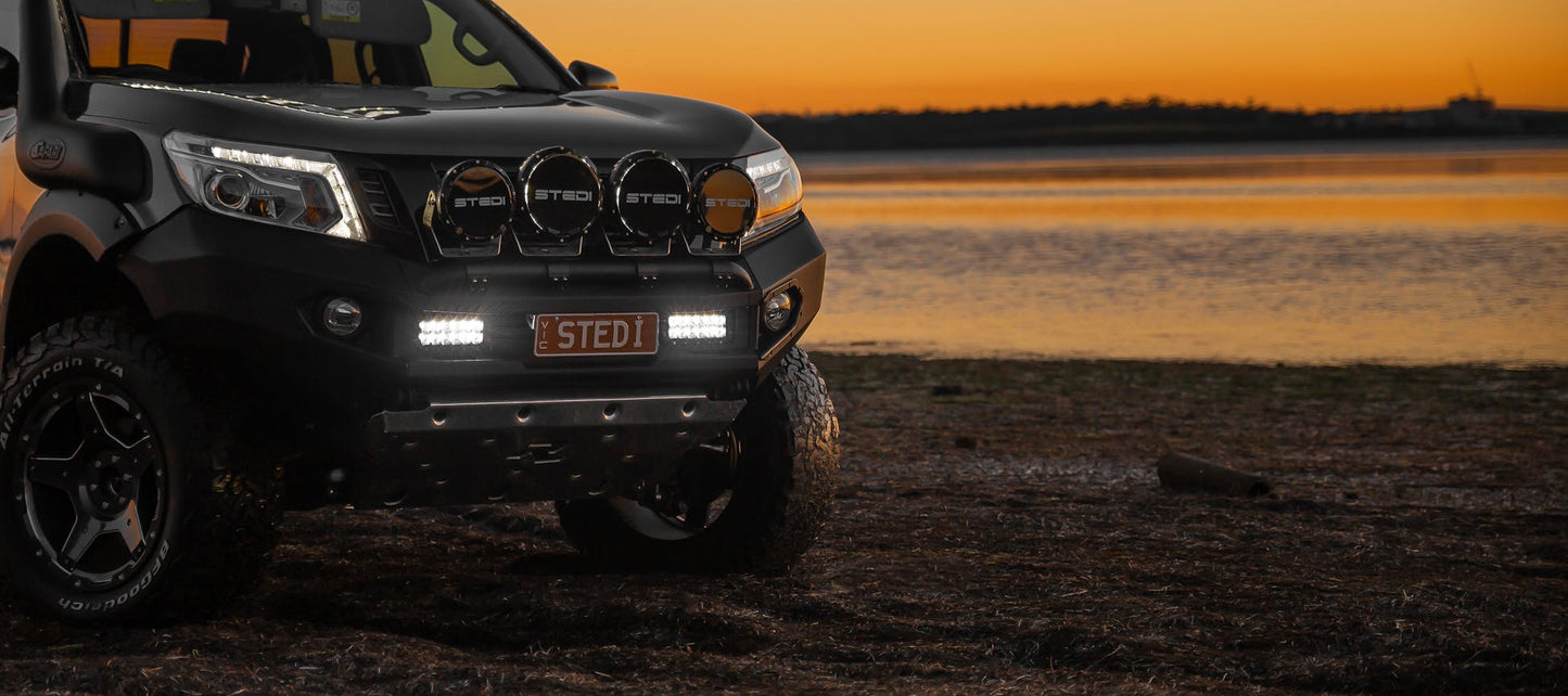 ST4K 8” Double Row LED Light Bar (12 LED) - Stedi LEDST4K-8-12L