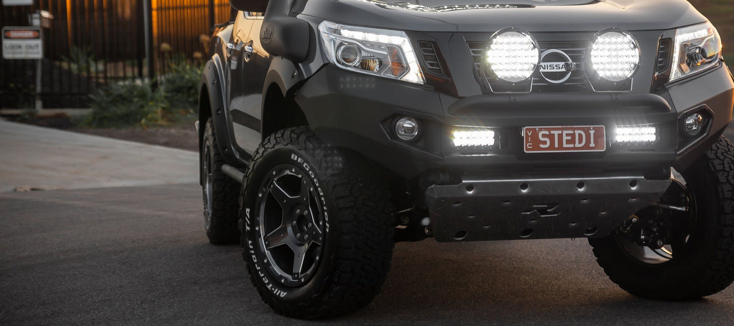 ST4K 8” Double Row LED Light Bar (12 LED) - Stedi LEDST4K-8-12L