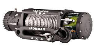 Treuil Monster Winch 12000 lbs a cable synthetique- Ironman 4x4