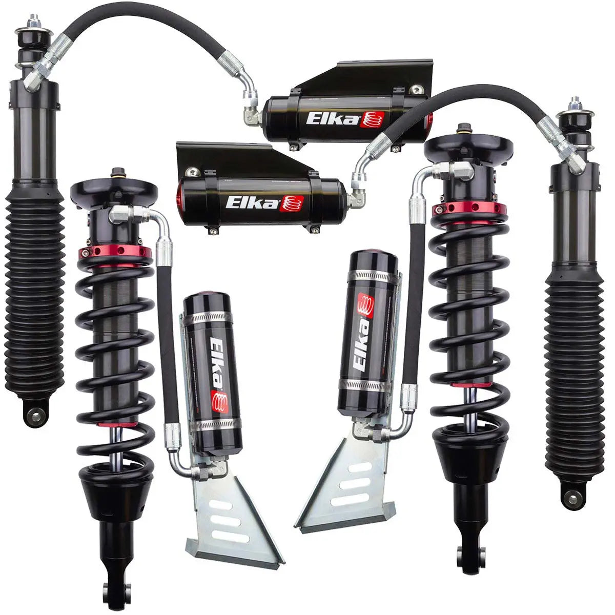 2.5 RESERVOIR Front & Rear Shocks Kit – Toyota Land Cruiser LC250 (2024–2025, 0–2” Lift) - Elka 90557 Elka Suspension