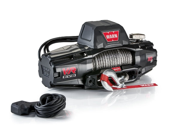 VR EVO 10S Winch – 10,000 lb Synthetic Rope - WARN 103253