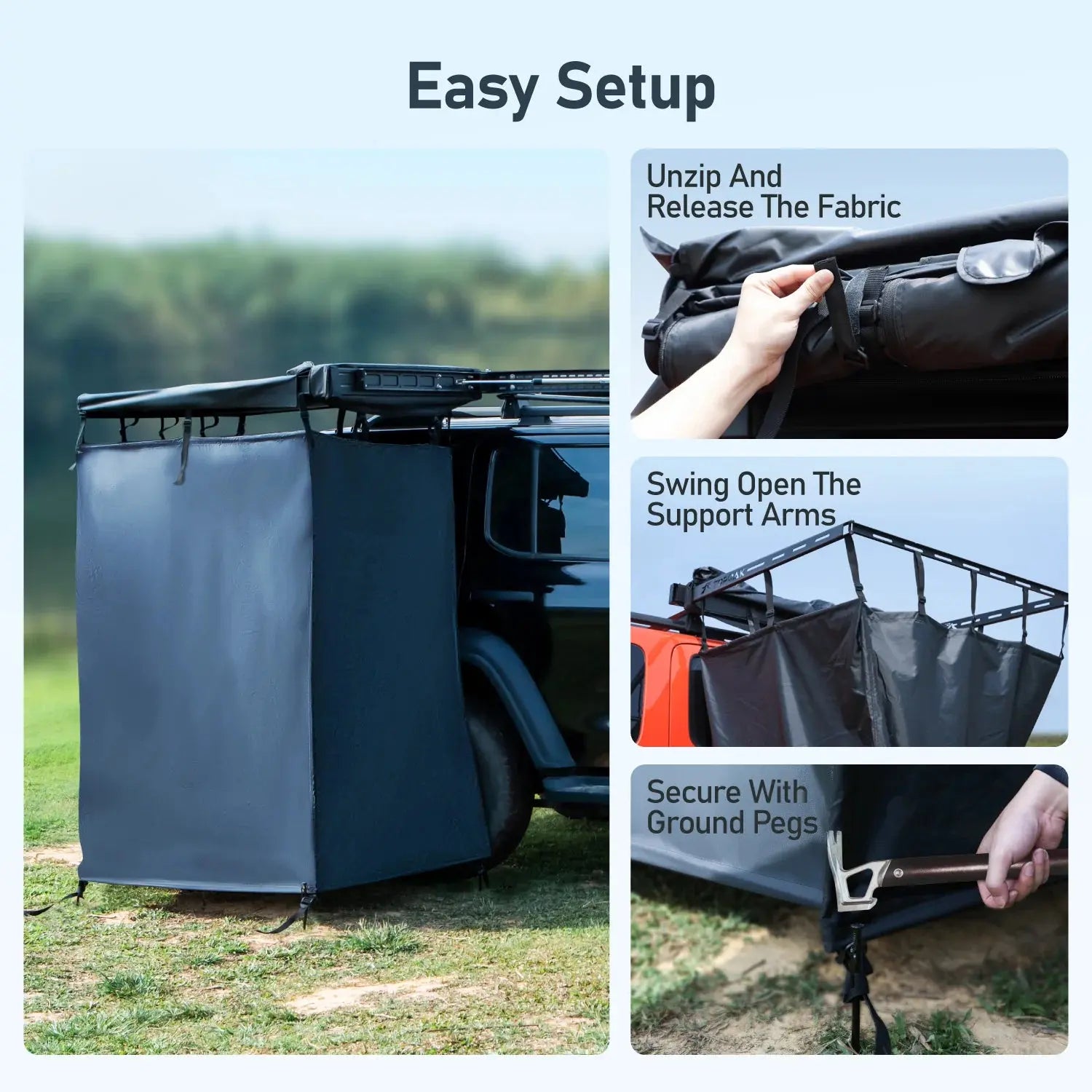 Car Shower Tent - Topoak TP-A-ST TOPOAK
