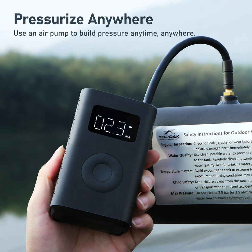 Réservoir d'eau Pressurisé 8 gallons (30 litres) - Topoak