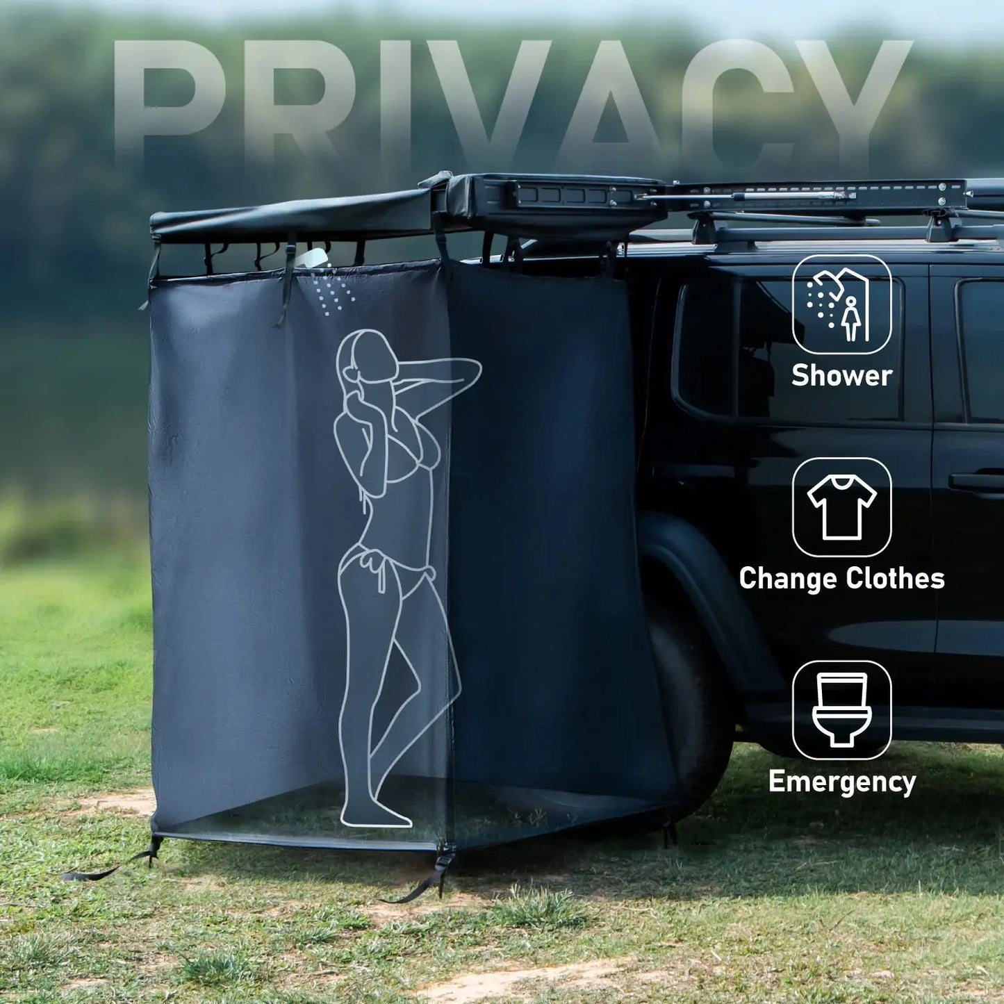Car Shower Tent - Topoak TP-A-ST TOPOAK