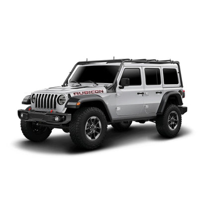 Jeep Wrangler JLU 4 D Roof Rack (2018-2025) - TrailFX
