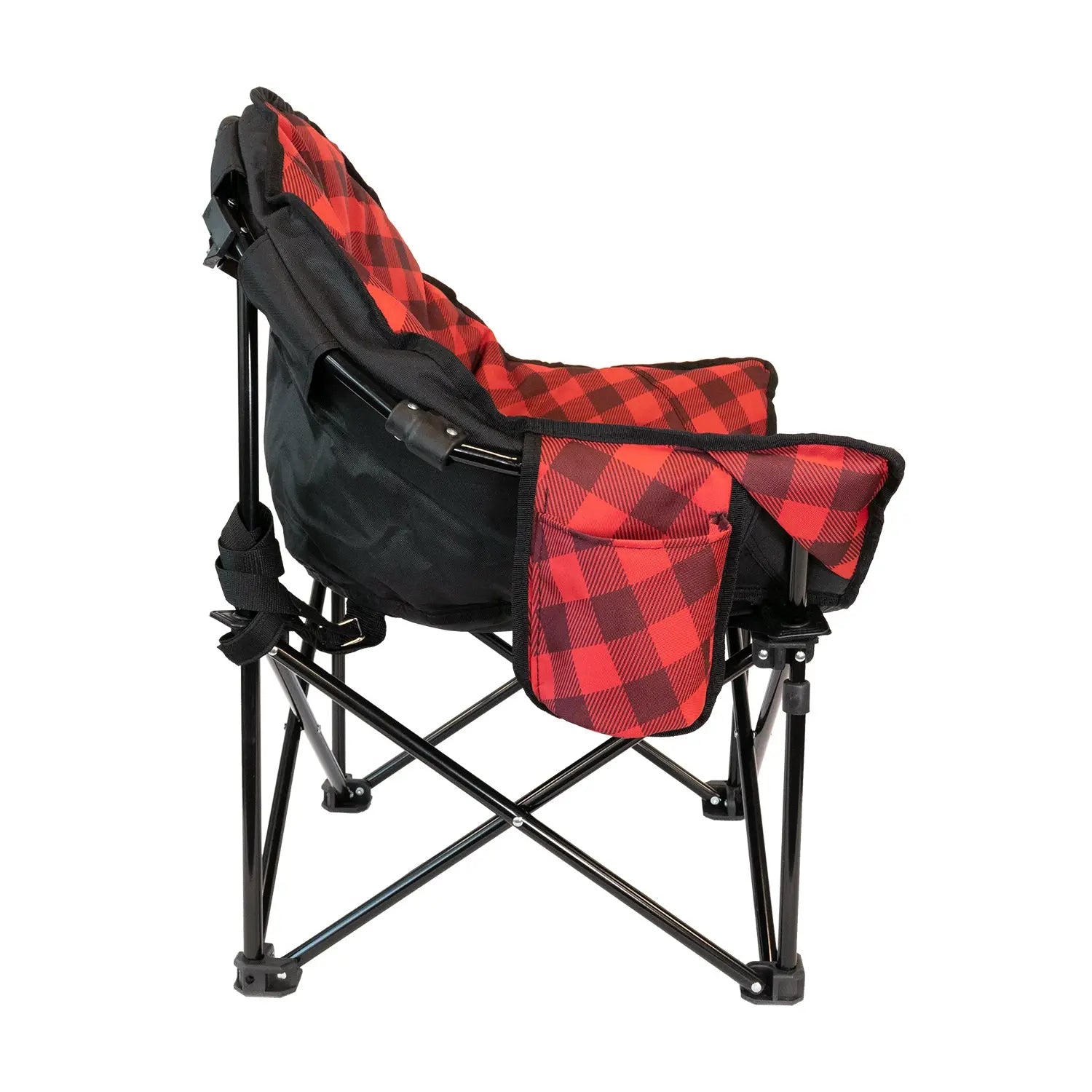 Lazy Bear Junior Chair - Red/Black - Kuma 859-KM-LBJCH-RB KUMA OUTDOOR GEAR