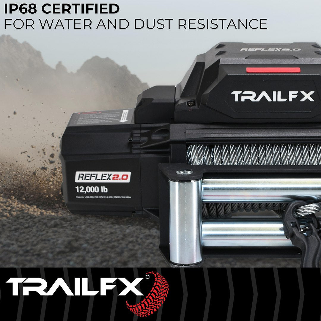 Treuil Ironman 4x4 Monster 9500 lb avec câble synthétique