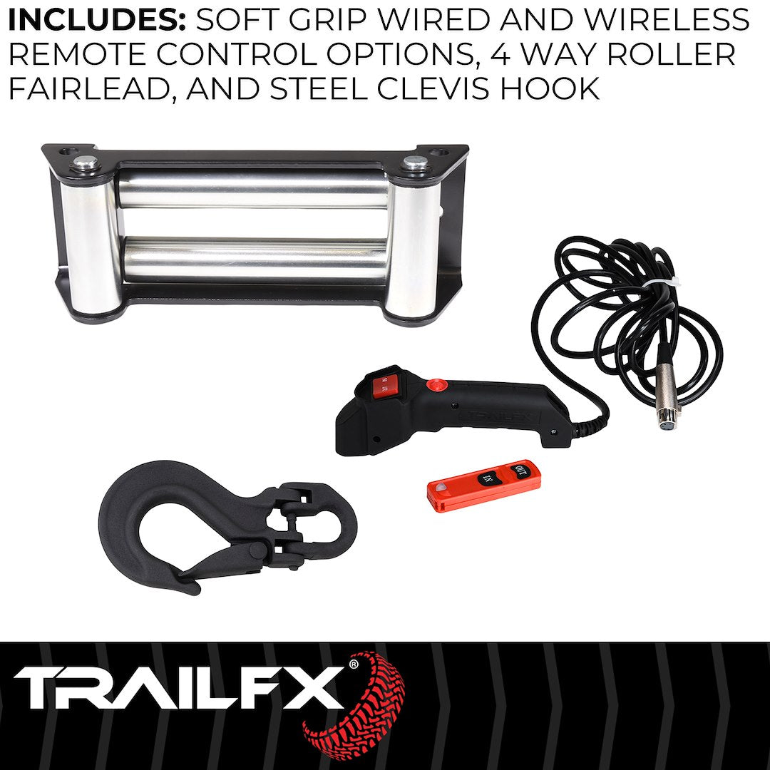 Treuil Ironman 4x4 Monster 9500 lb avec câble synthétique