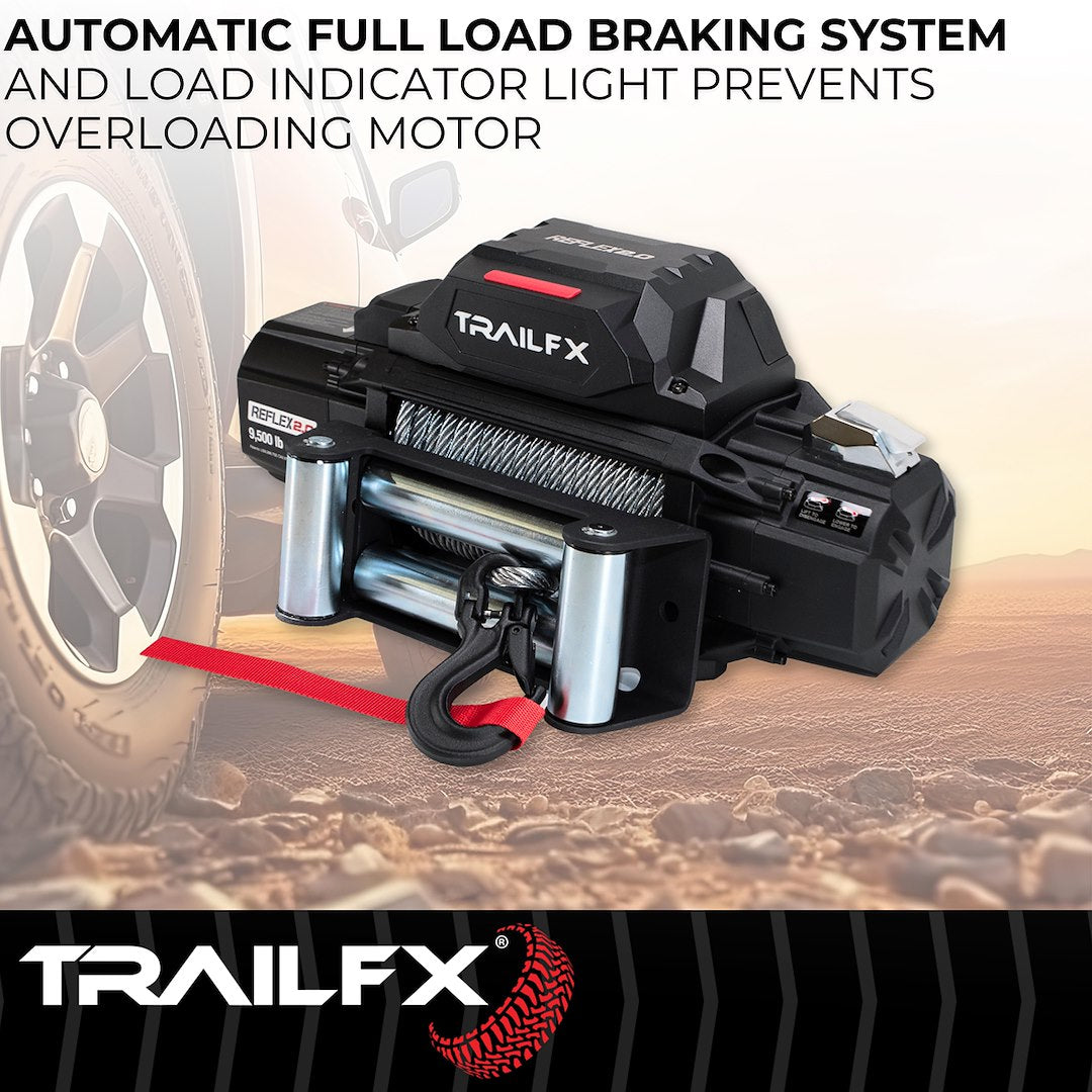 Treuil Ironman 4x4 Monster 9500 lb avec câble synthétique