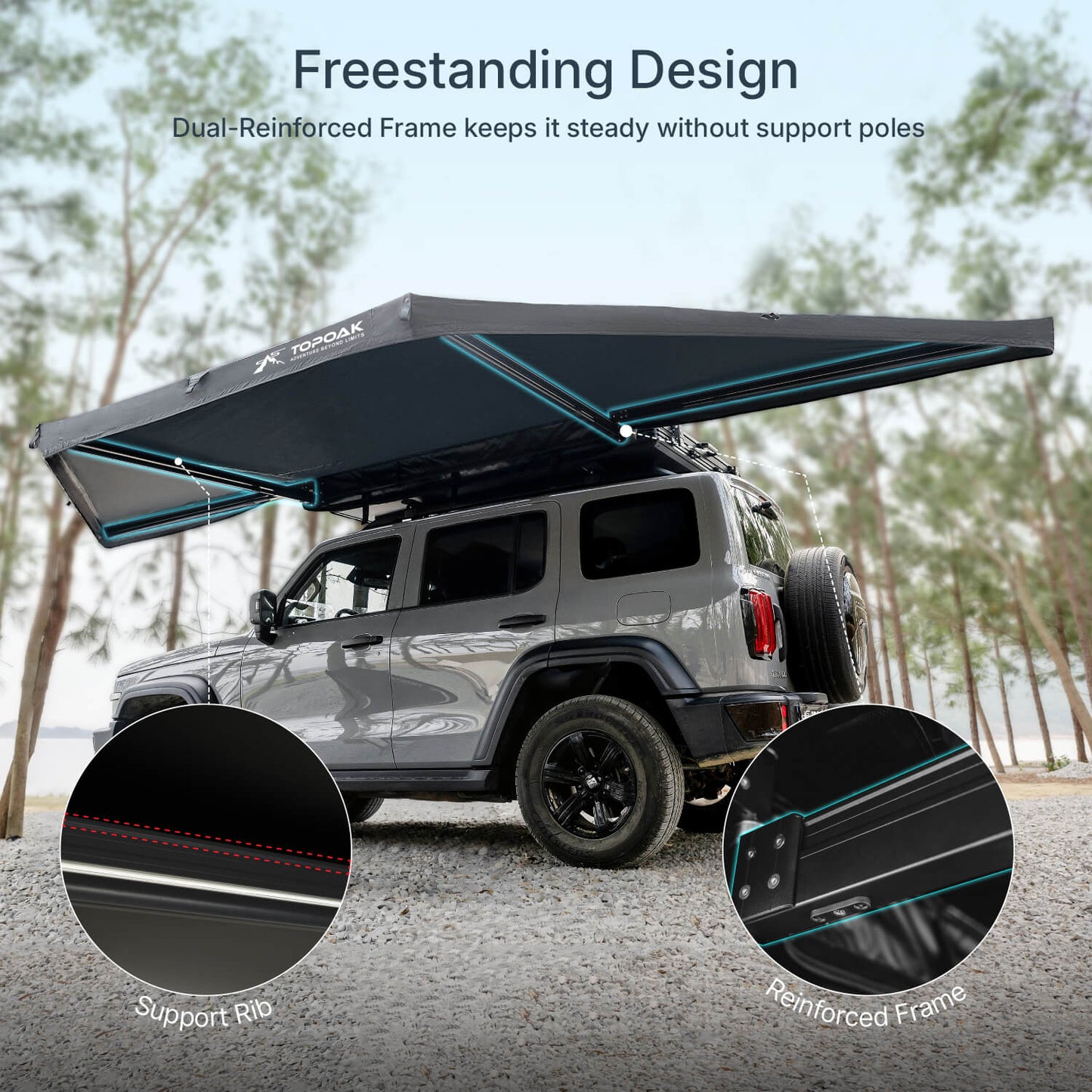 180 degres Awning