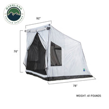 Tente au Sol LD P.S.T. – Safari Portable Gris - Overland Vehicle Systems
