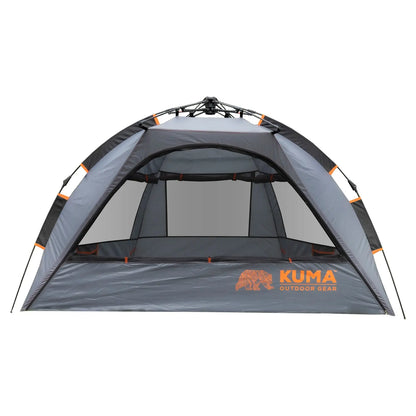 Keep It Cool Instant Shelter- Graphite/Orange - Kuma 838-KM-KICIS-GROR KUMA OUTDOOR GEAR
