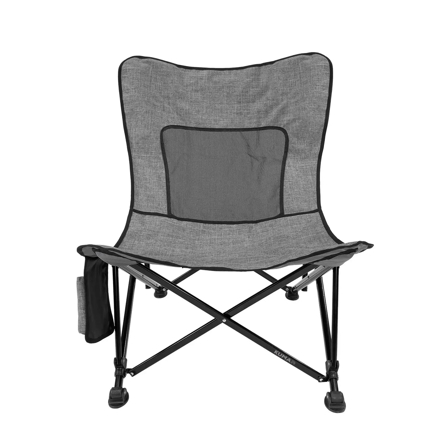 Aurora Chair Single Layer w/Mesh - Heather Grey - Kuma 895-KM-ACMS-HG KUMA OUTDOOR GEAR