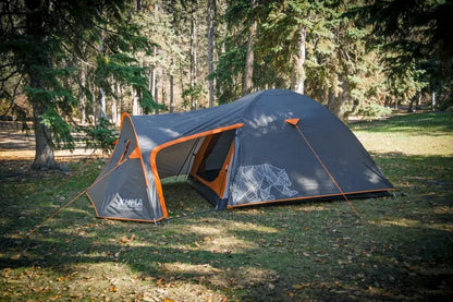 Bear Den 3 Tent Graphite/Orange - Kuma 482-KM-TEBD-GO-3 KUMA OUTDOOR GEAR