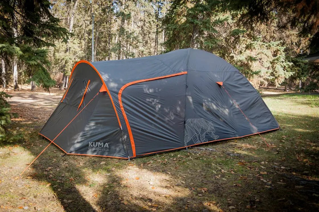 Bear Den 5 Tent Graphite/Orange - Kuma 483-KM-TEBD-GO-5 KUMA OUTDOOR GEAR