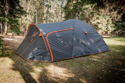 Bear Den 5 Tent Graphite/Orange - Kuma 483-KM-TEBD-GO-5 KUMA OUTDOOR GEAR