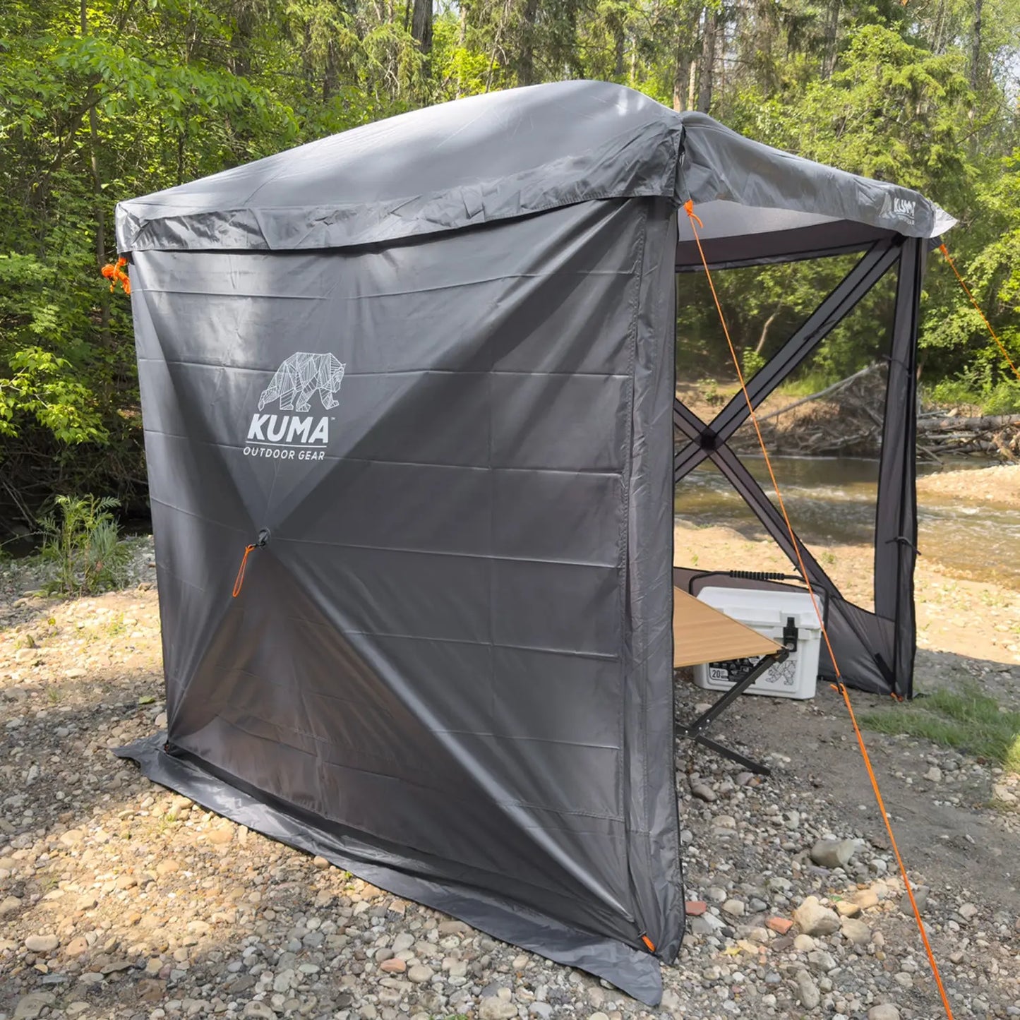 Bear Cub Gazebo 4 Wall - Privacy Panels -Grey- Kuma 510-KM-BCG-PP KUMA OUTDOOR GEAR