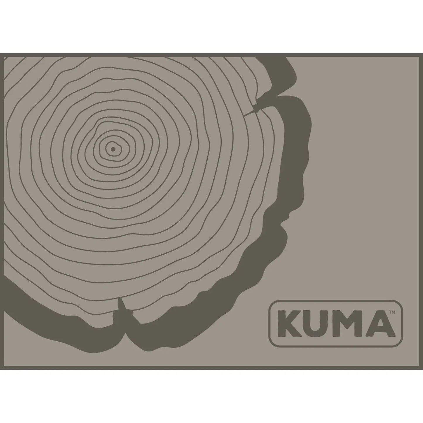 Wood Chip Outdoor Mat  - Kuma 910-KM-WC-KB-18 KUMA OUTDOOR GEAR