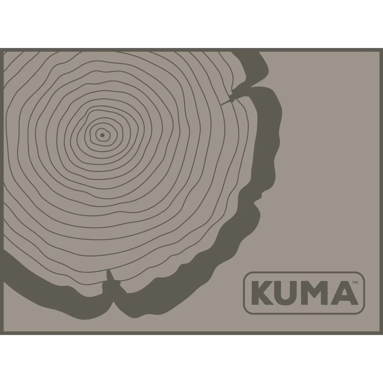 Wood Chip Outdoor Mat  - Kuma 910-KM-WC-KB-18 KUMA OUTDOOR GEAR