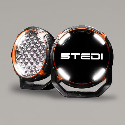 Feux de route à LED Type-X Sport Plus 7" (paire) - Stedi ST-01-SRT-701